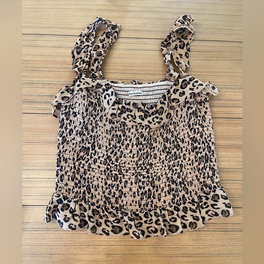 Reformation top, size small, super flattering, like new!